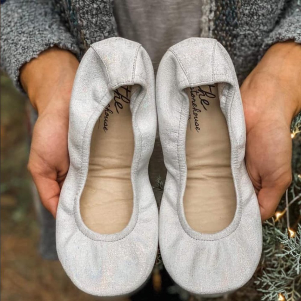 Storehouse Flats Glisten Suede